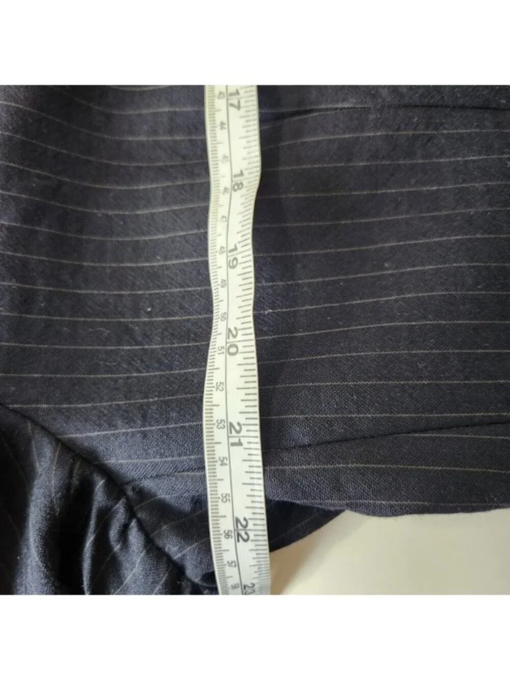 Moores‎ 365 Suit Blazer Mens 44 Reg Pure Virgin Wool Pinstripe Navy Blue Canada